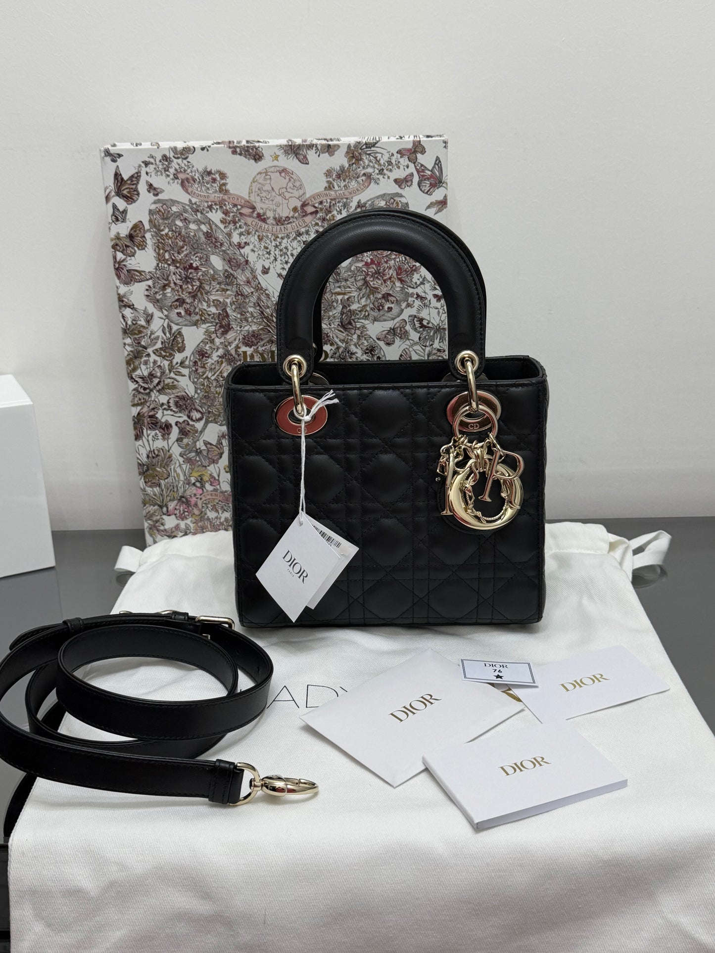 Lady d small black borsa donna