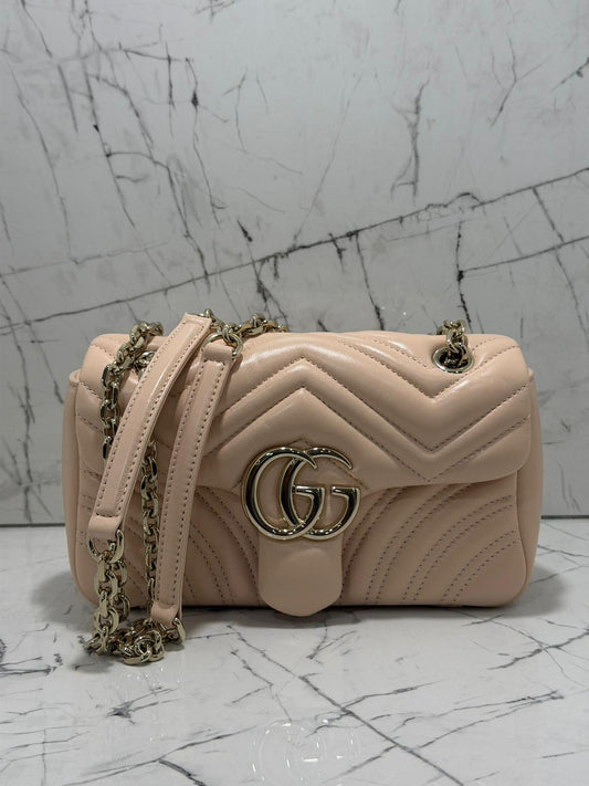 gucci marmont borsa donna colore rosa chiaro
