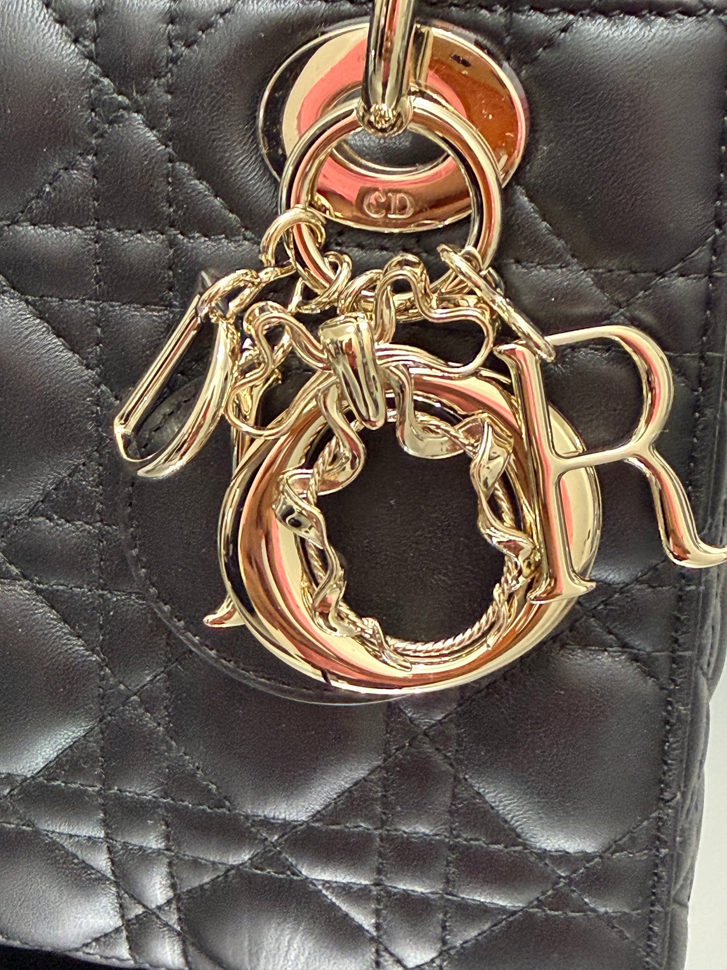 Lady d small black borsa donna