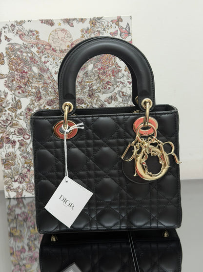 Lady d small black borsa donna