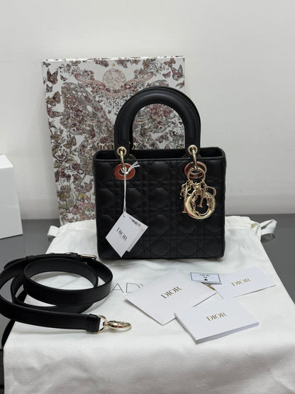 Lady d small black borsa donna