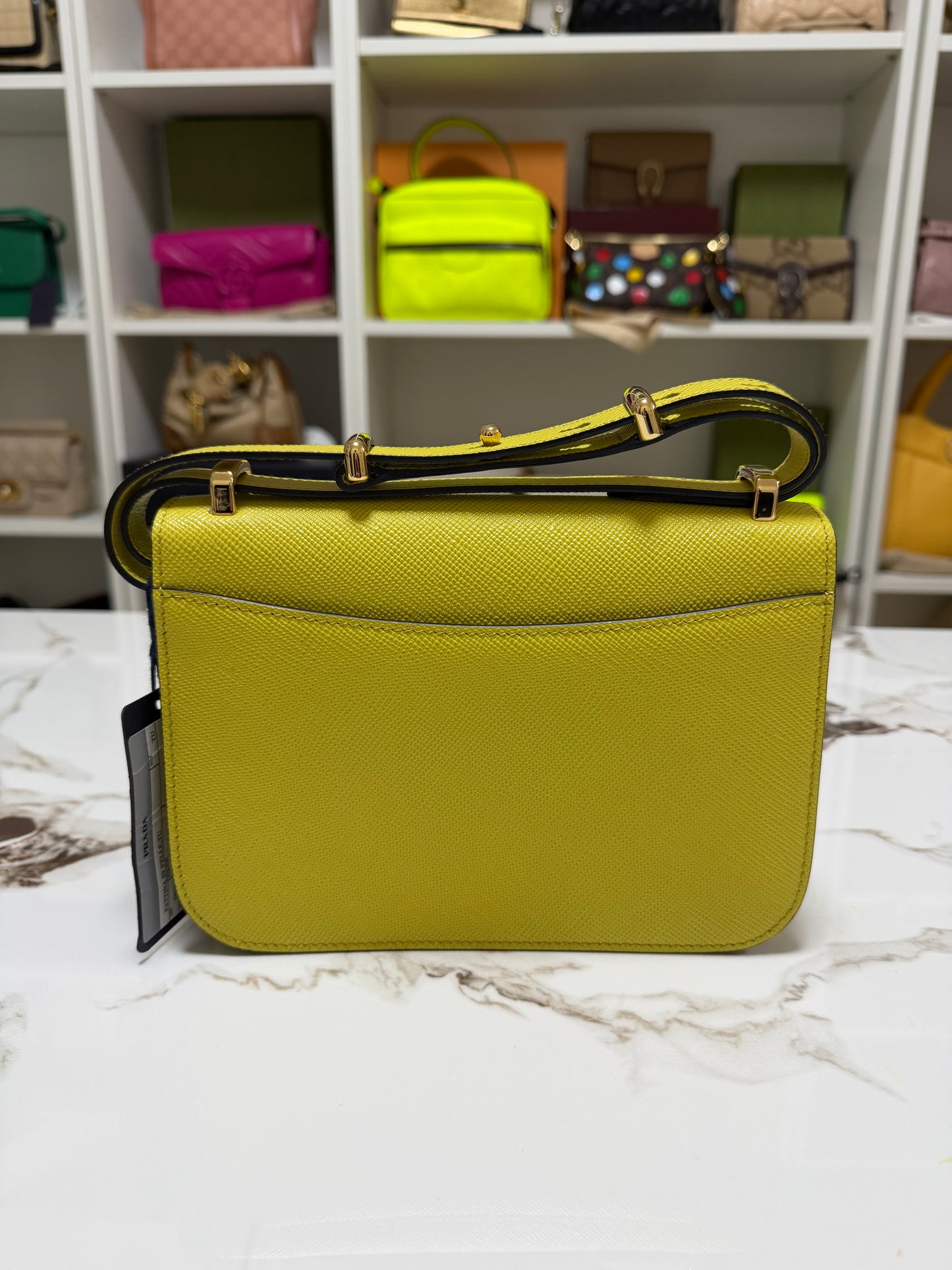 PRADA Borsa a spalla in Saffiano con pattina