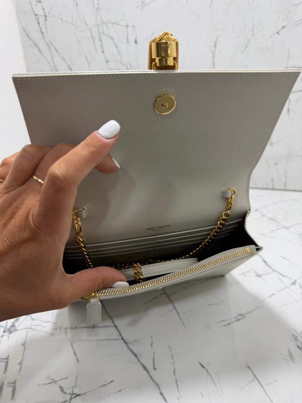 Saint Laurent borsa donna Kate tassel Shoulder wallet on chain
