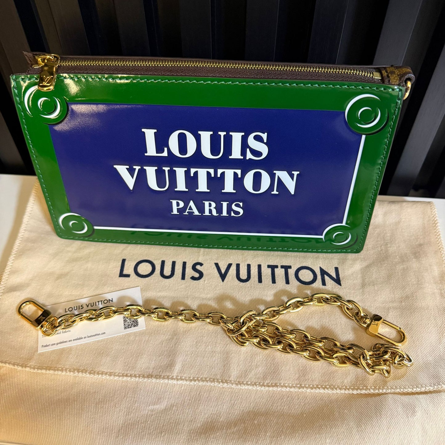 louis vuitton borsa pochette Lexington monogram nv2 ch.monop.b.v M23435