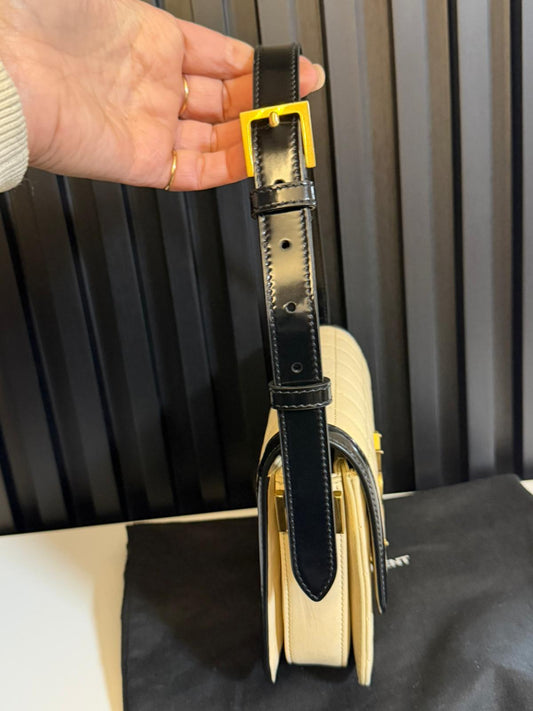 saint laurent Borsa Solferino  in nabuk matelassé