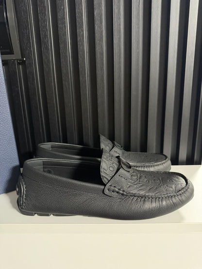 Mocassino Dior Odéon Pelle di vitello granulata e pelle Dior Gravity