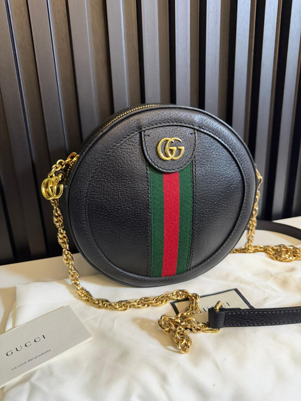 gucci borsa Ophidiai round shoulder bag