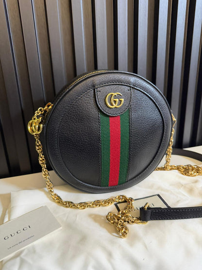 gucci borsa Ophidiai round shoulder bag