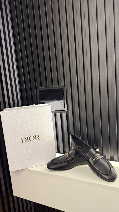 dior loafer Mocassino Dior Boy Pelle di vitello morbida nera Referenza: KDF039VSO_S900