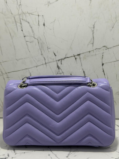 gucci marmont borsa donna colore viola glicine