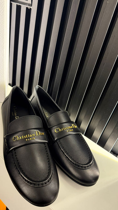 dior loafer Mocassino Dior Boy Pelle di vitello morbida nera Referenza: KDF039VSO_S900