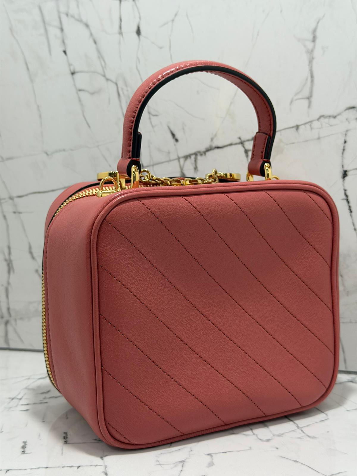 Gucci Blondie borsa donna  leather shoulder bag rosa