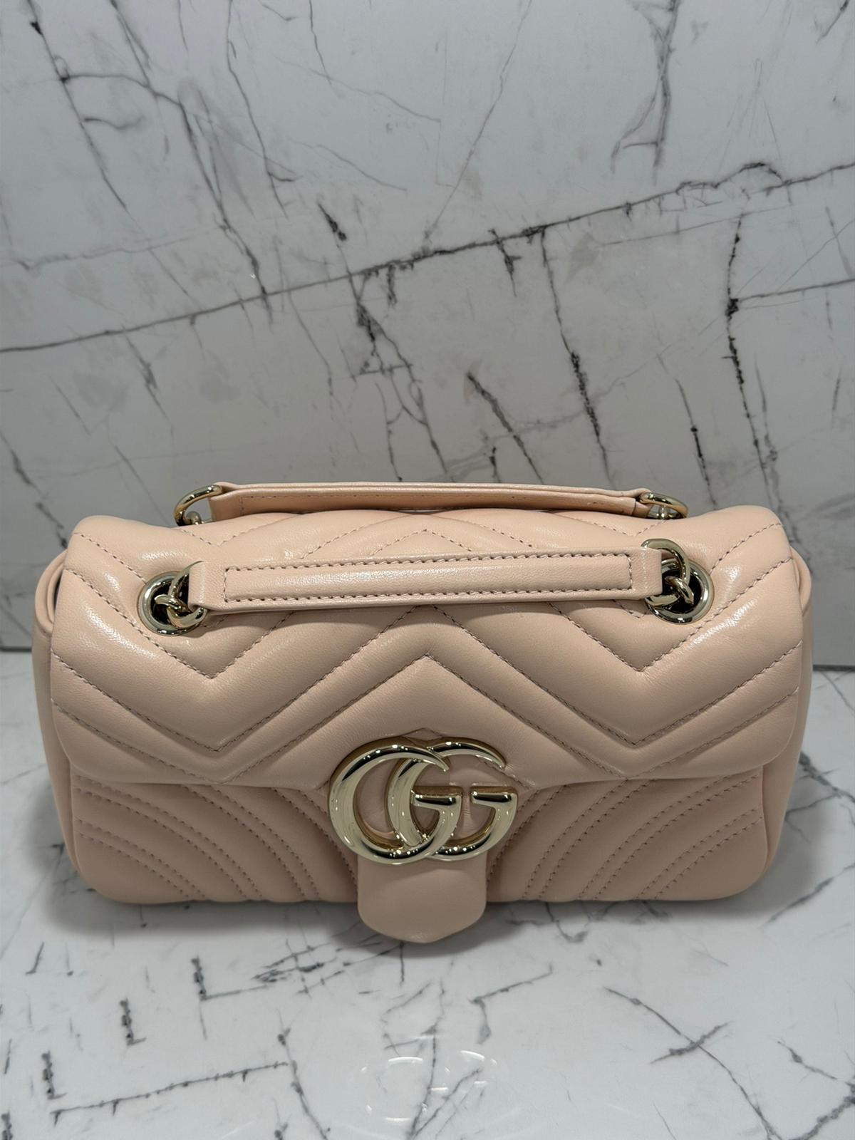 gucci marmont borsa donna colore rosa chiaro
