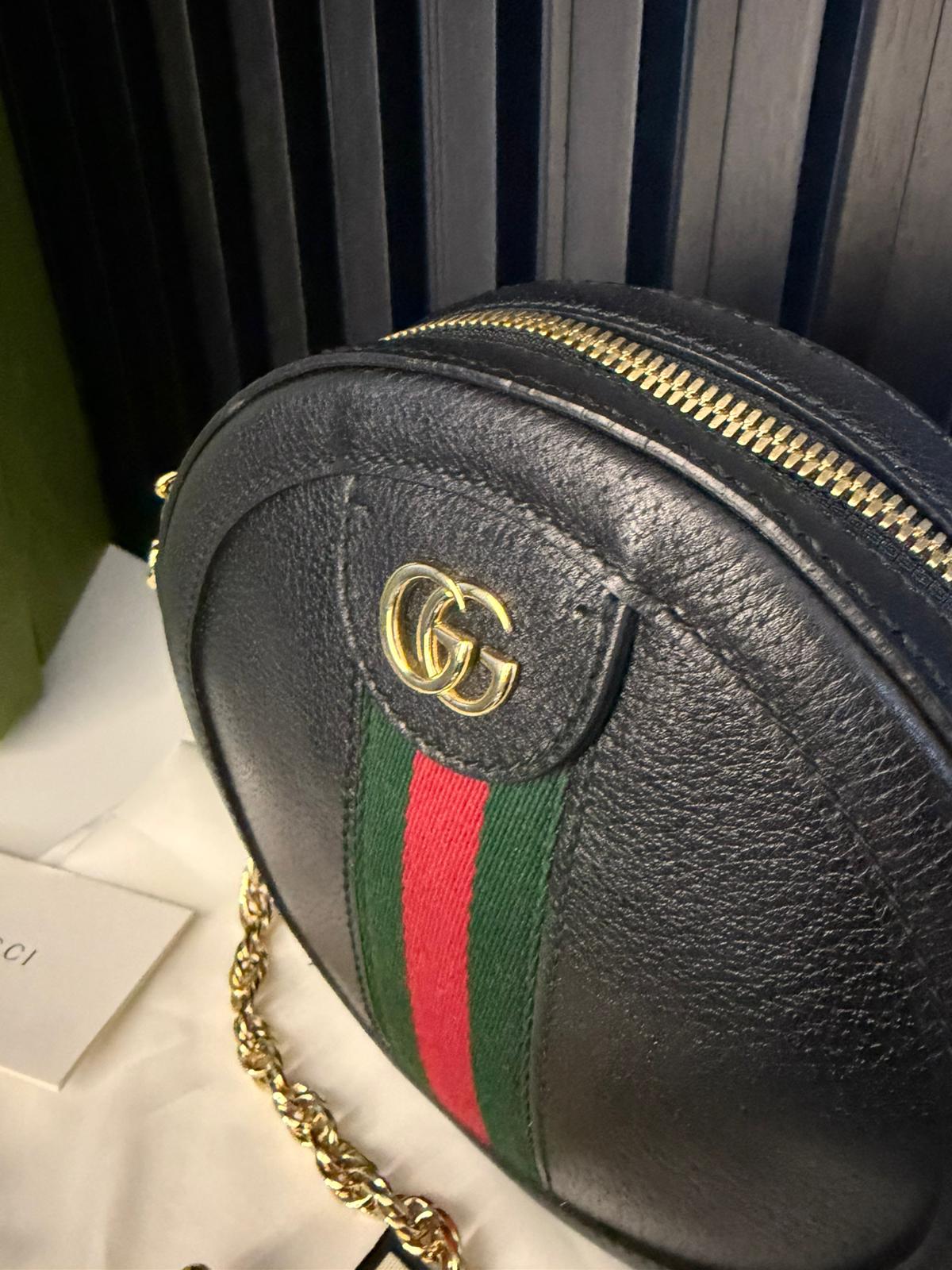 gucci borsa Ophidiai round shoulder bag