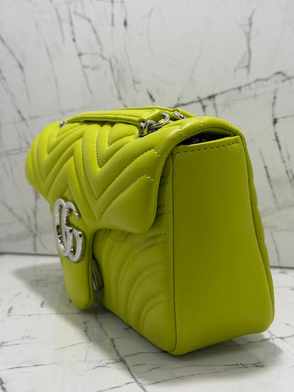 gucci marmont borsa donna colore giallo