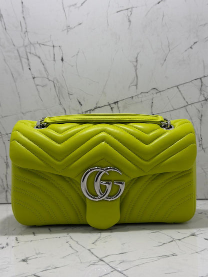 gucci marmont borsa donna colore giallo