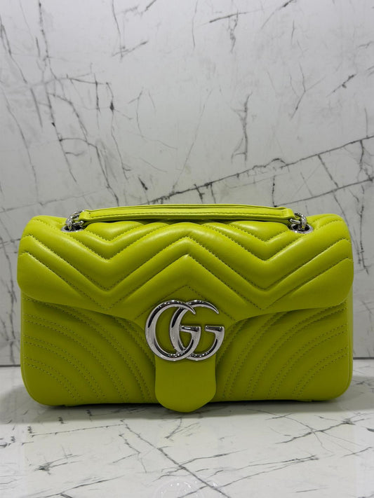 gucci marmont borsa donna colore giallo