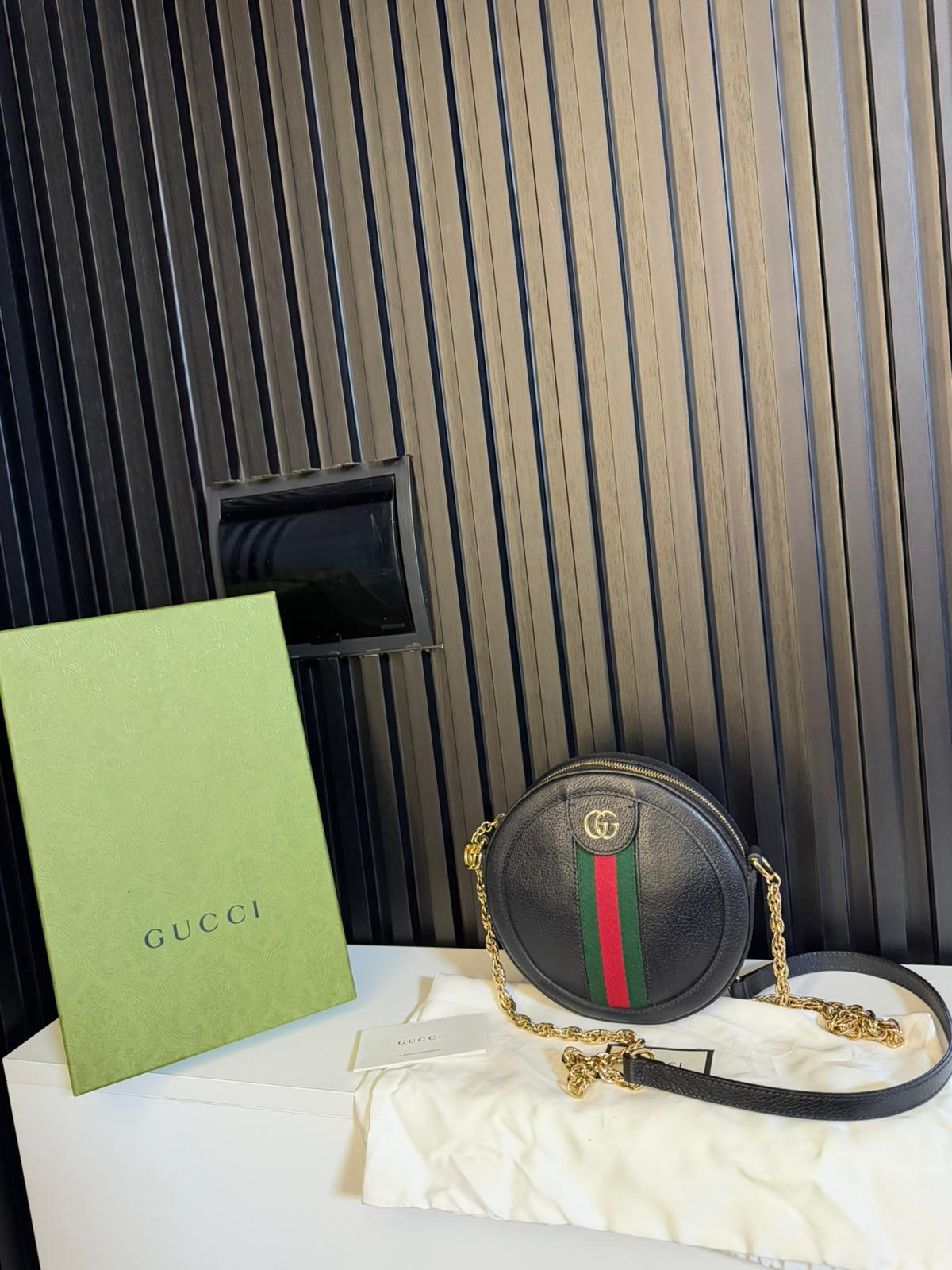 gucci borsa Ophidiai round shoulder bag