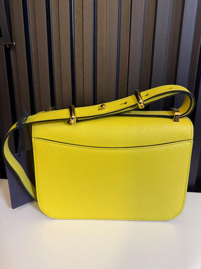 PRADA Borsa a spalla in Saffiano con pattina