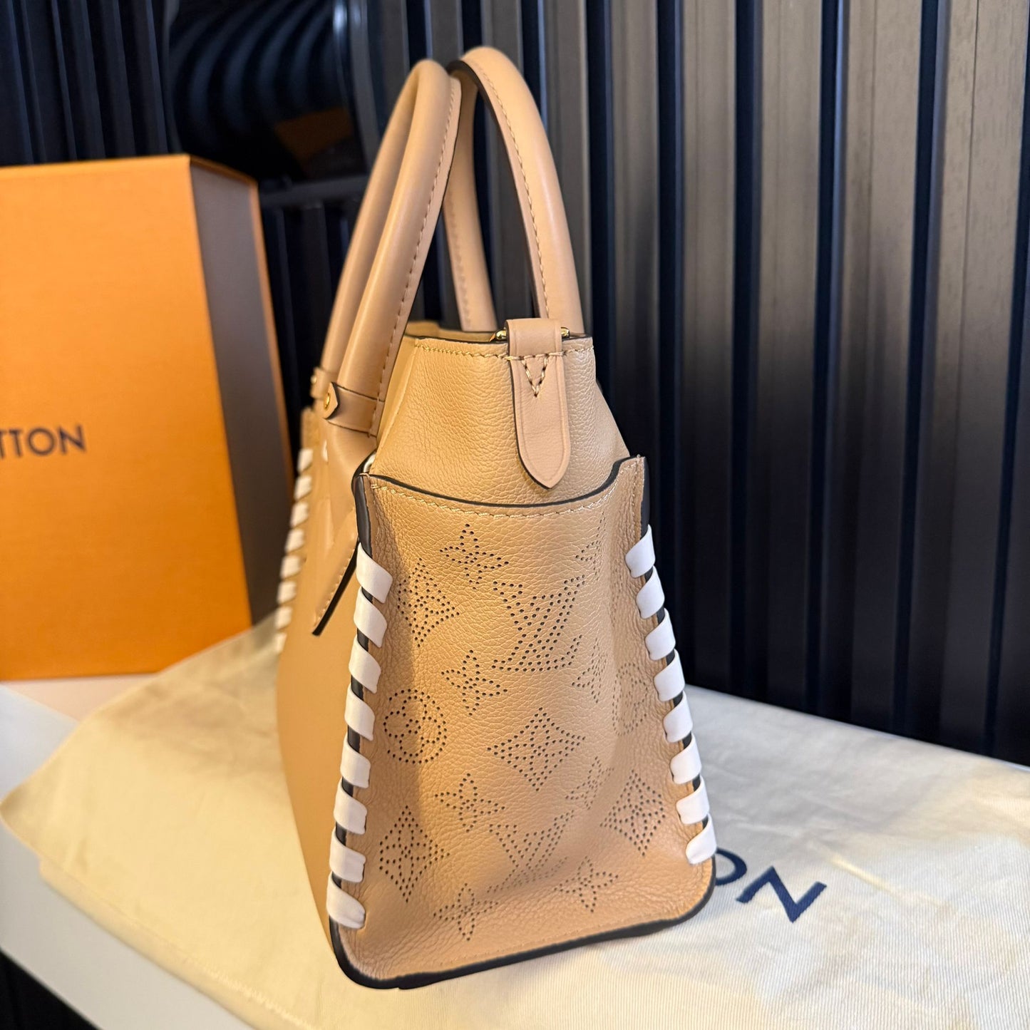 louis vuitton borsa tote on my side oms pm sl tress Arizona