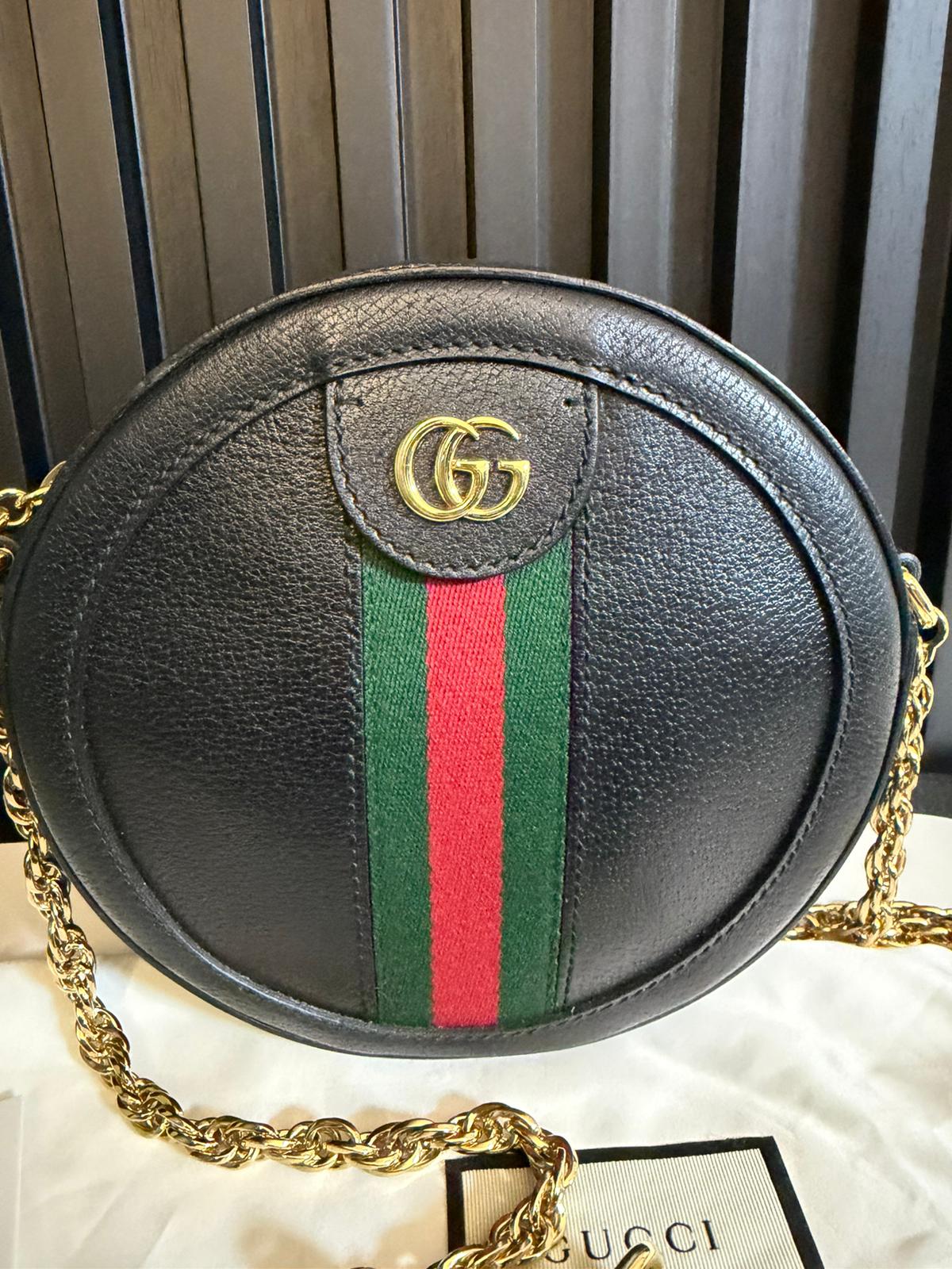 gucci borsa Ophidiai round shoulder bag