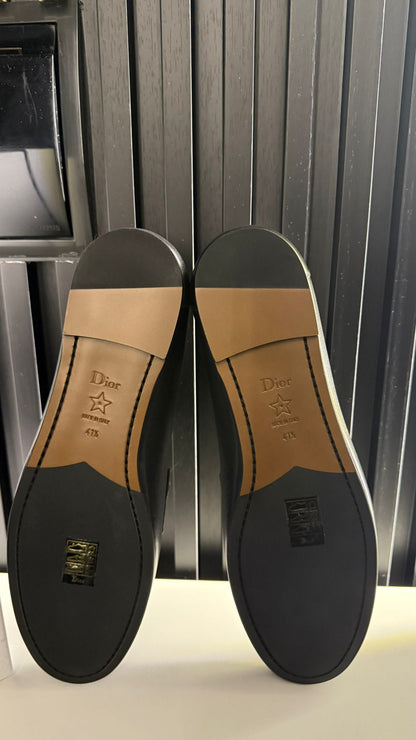dior loafer Mocassino Dior Boy Pelle di vitello morbida nera Referenza: KDF039VSO_S900