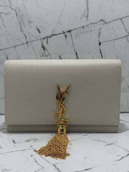Saint Laurent borsa donna Kate tassel Shoulder wallet on chain