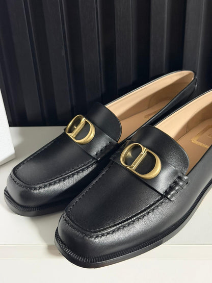 Dior Palais Loafer Black Calfskin