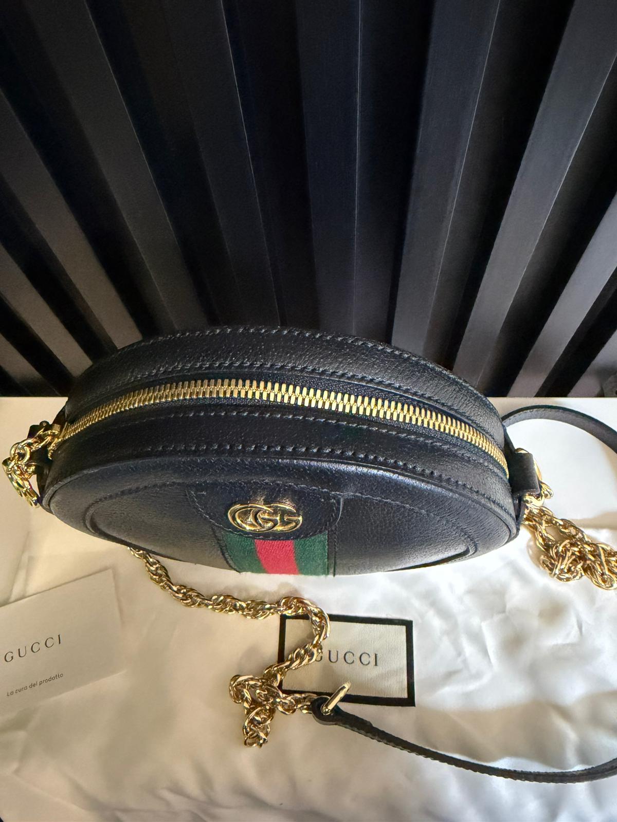 gucci borsa Ophidiai round shoulder bag