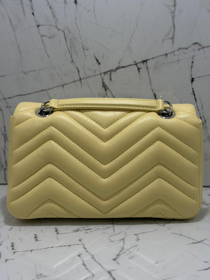 gucci marmont borsa donna colore giallo pastello