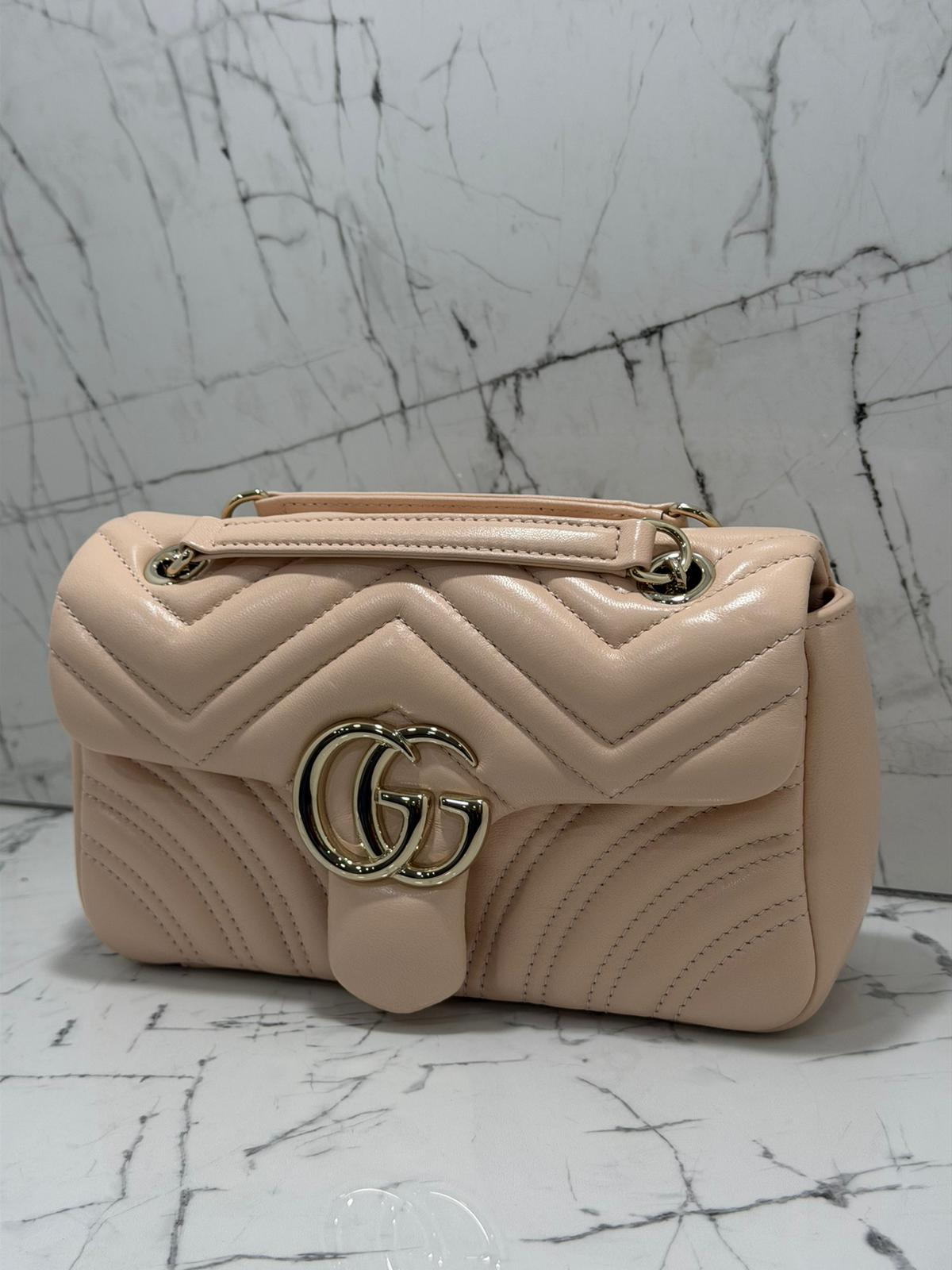 gucci marmont borsa donna colore rosa chiaro