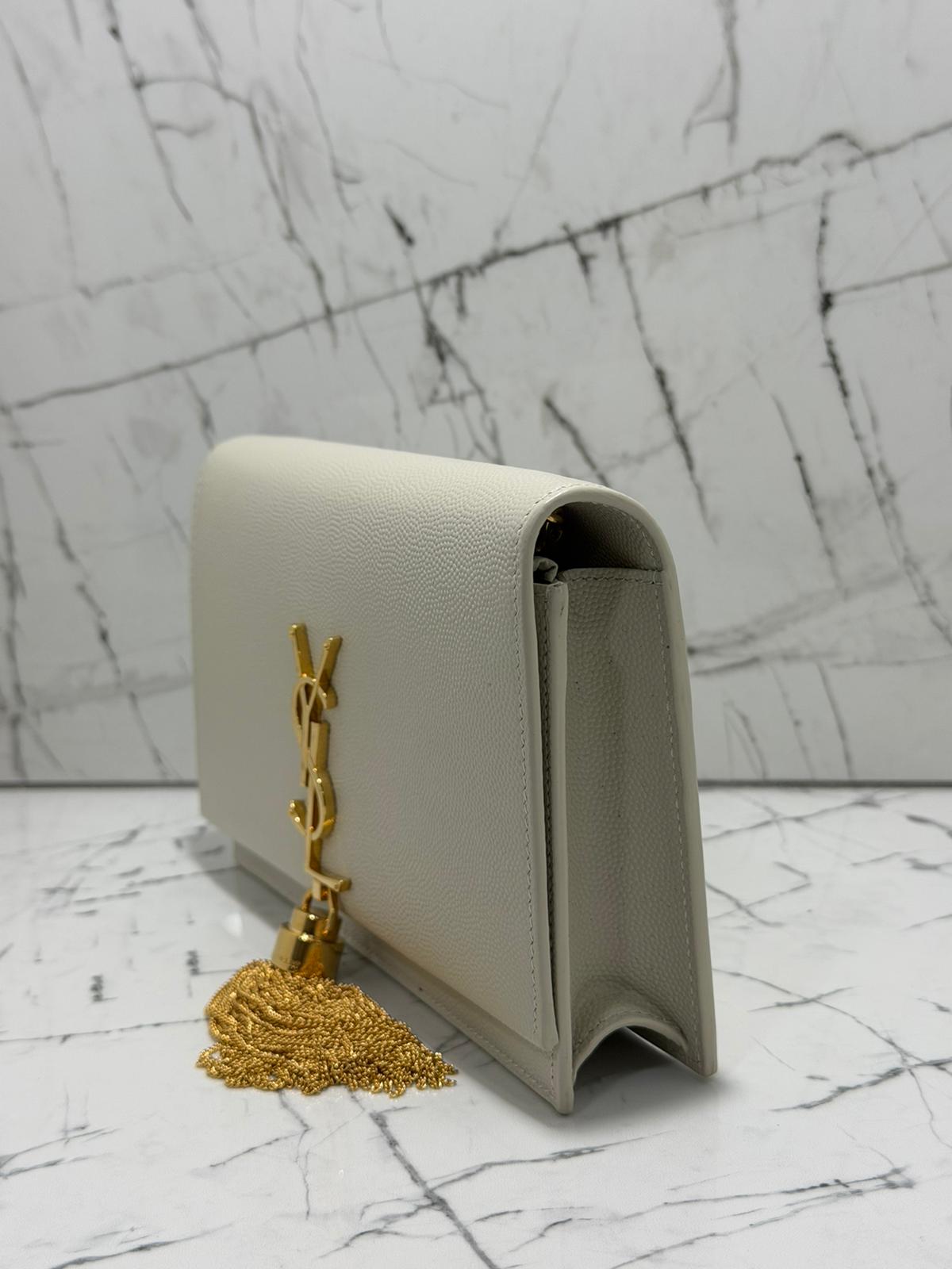 Saint Laurent borsa donna Kate tassel Shoulder wallet on chain