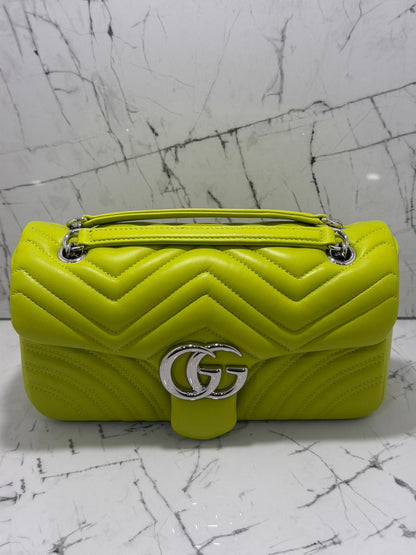 gucci marmont borsa donna colore giallo