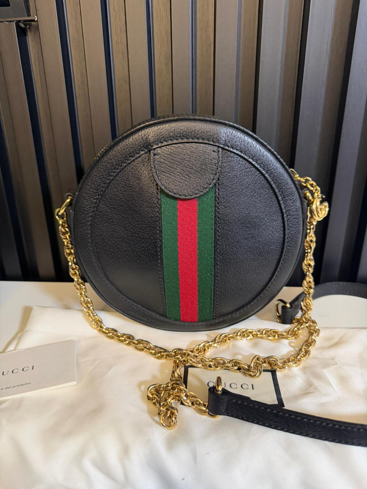 gucci borsa Ophidiai round shoulder bag