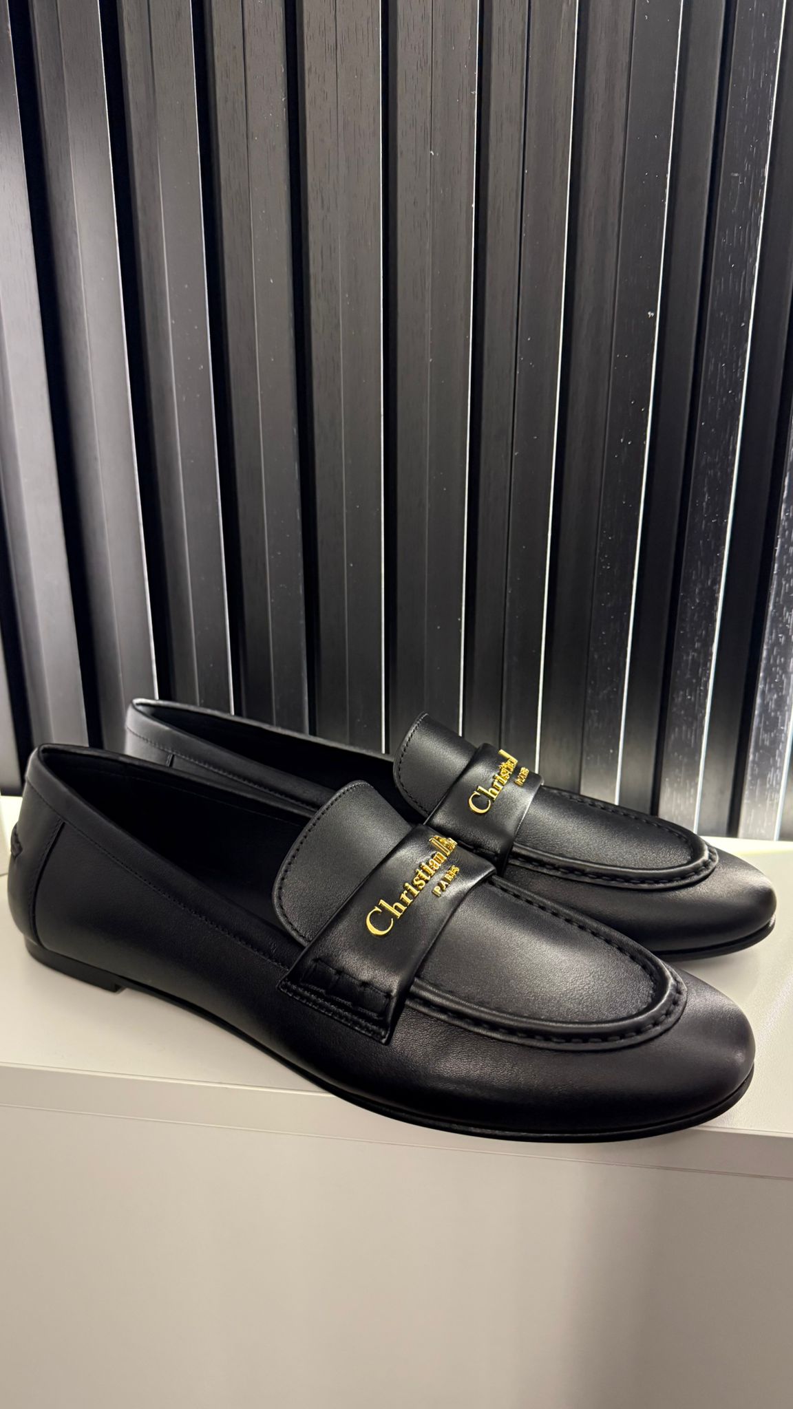 dior loafer Mocassino Dior Boy Pelle di vitello morbida nera Referenza: KDF039VSO_S900