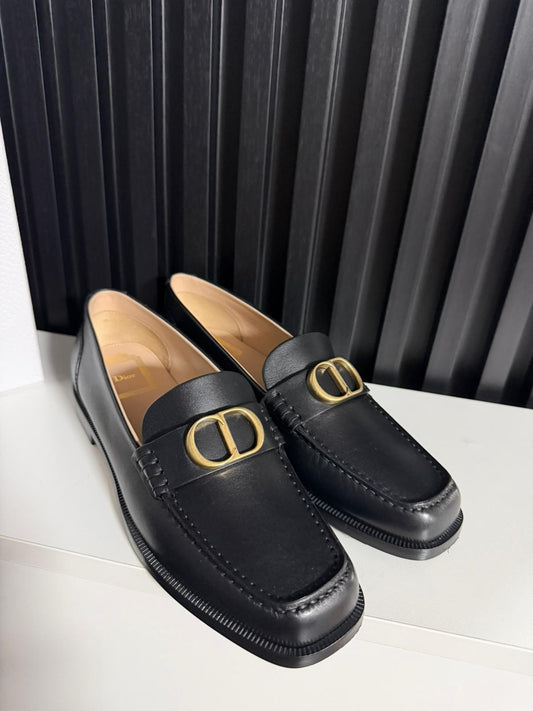 Dior Palais Loafer Black Calfskin