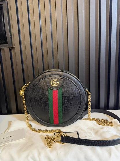 gucci borsa Ophidiai round shoulder bag