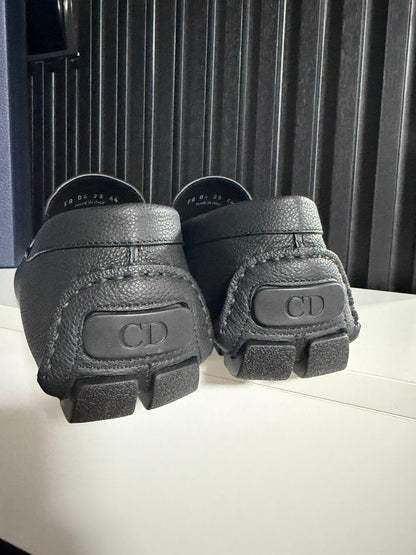 Mocassino Dior Odéon Pelle di vitello granulata e pelle Dior Gravity